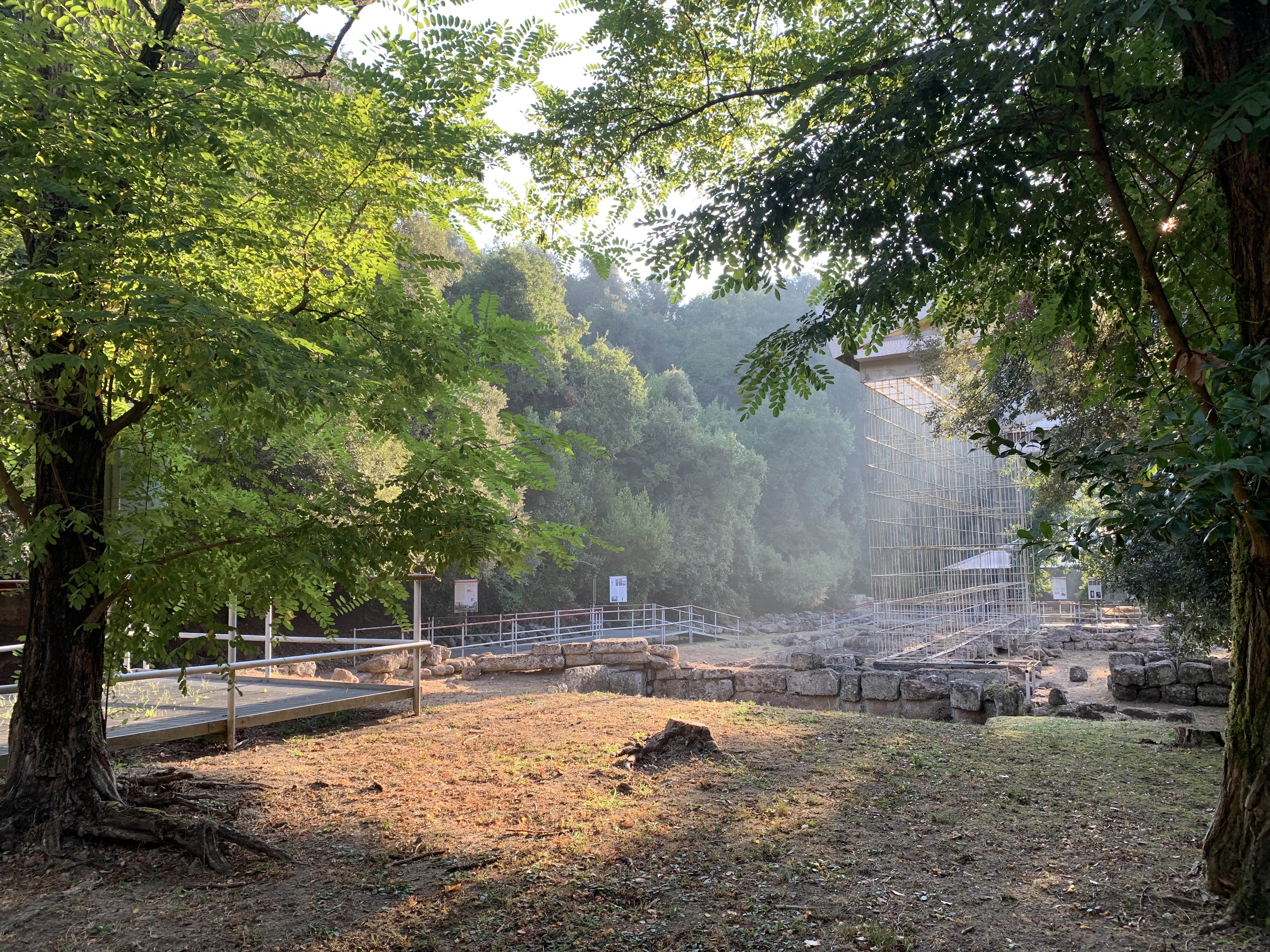 Il Parco archeologico di Veio nell’area regionale protetta